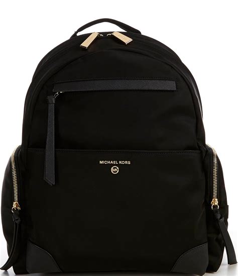 black nylon michael kors backpack|Michael Kors prescott nylon backpack.